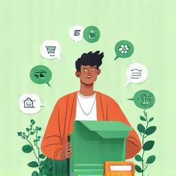 Illustration representing a shopping cart or completed choice.
